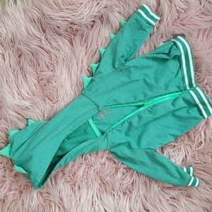 Green perfect condition green zipper jacket